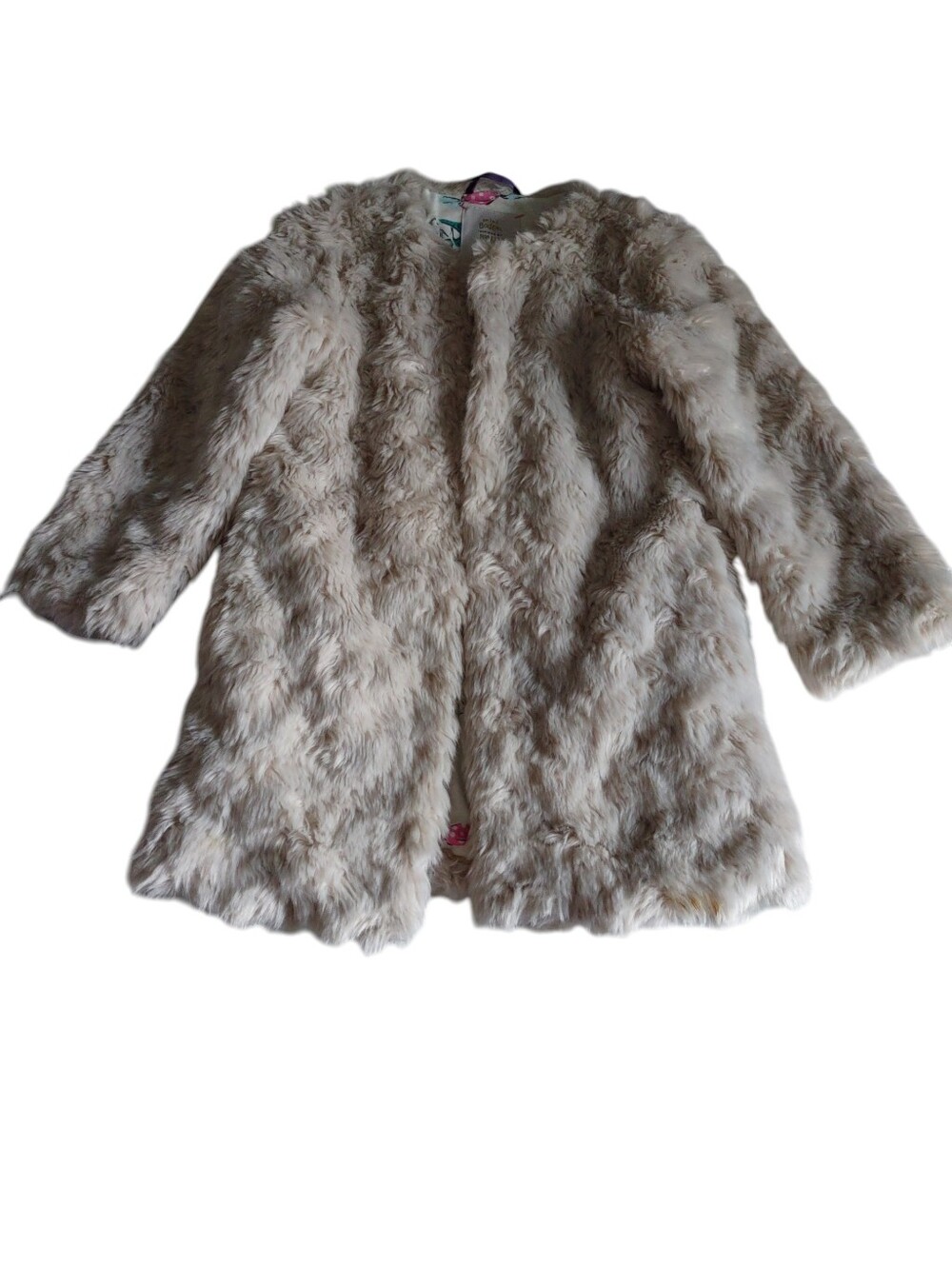 Mini Boden Roald Dahl 7-8yrs Faux Fur Coat